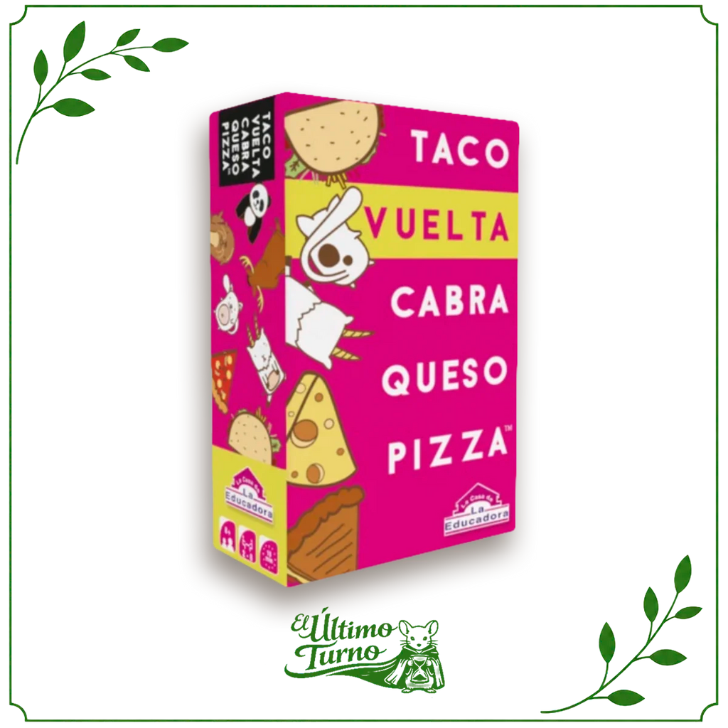 Taco Vuelta Cabra Queso Pizza
