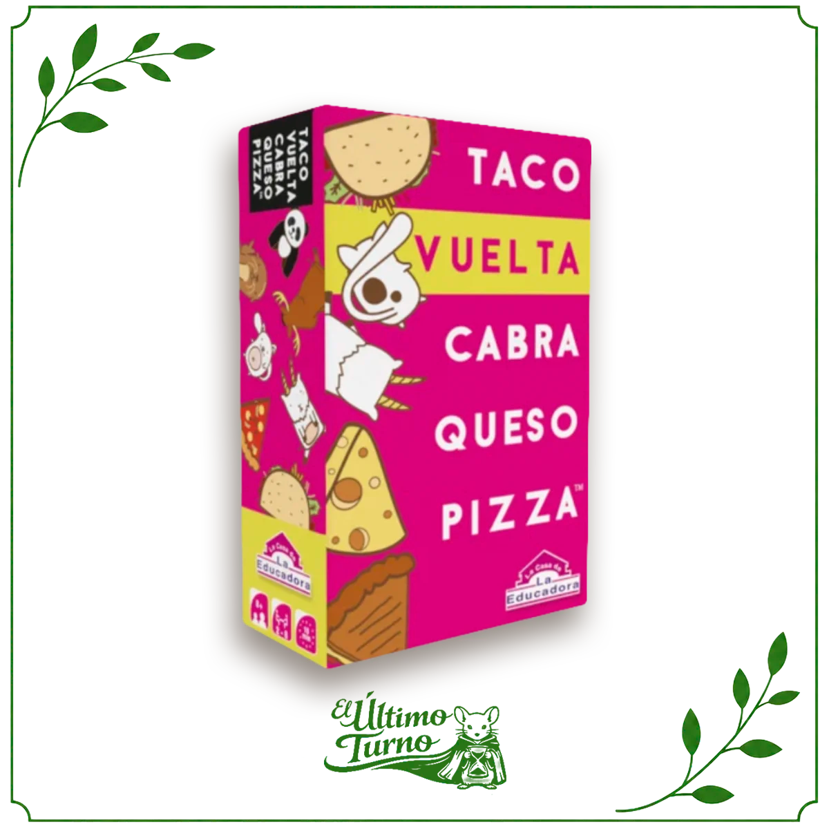 Taco Vuelta Cabra Queso Pizza