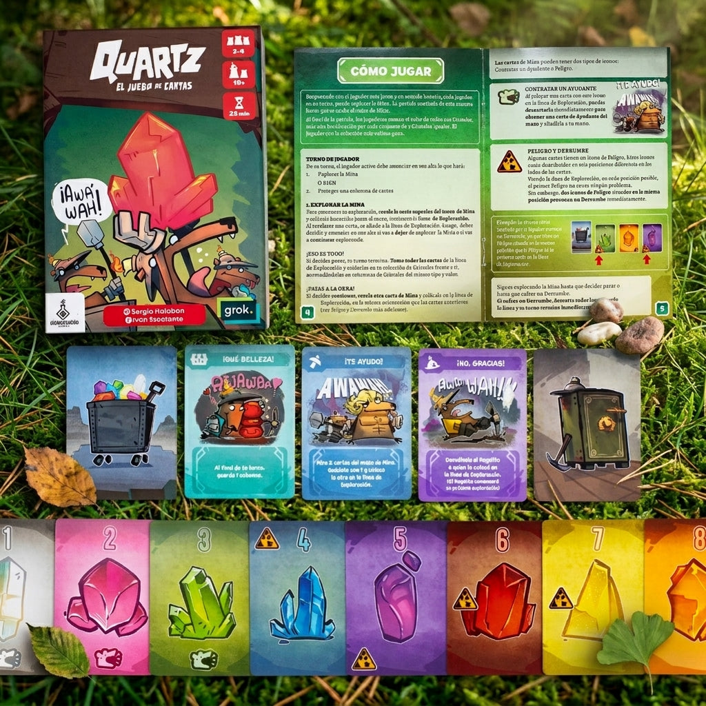 Quartz: el juego de cartas