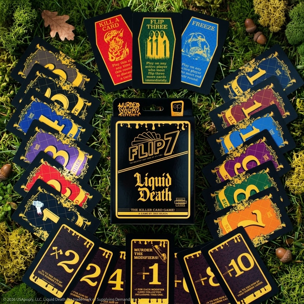 Flip 7 Liquid Death