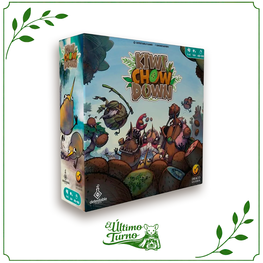 Kiwi Chow Down + Lenguage Pack en español