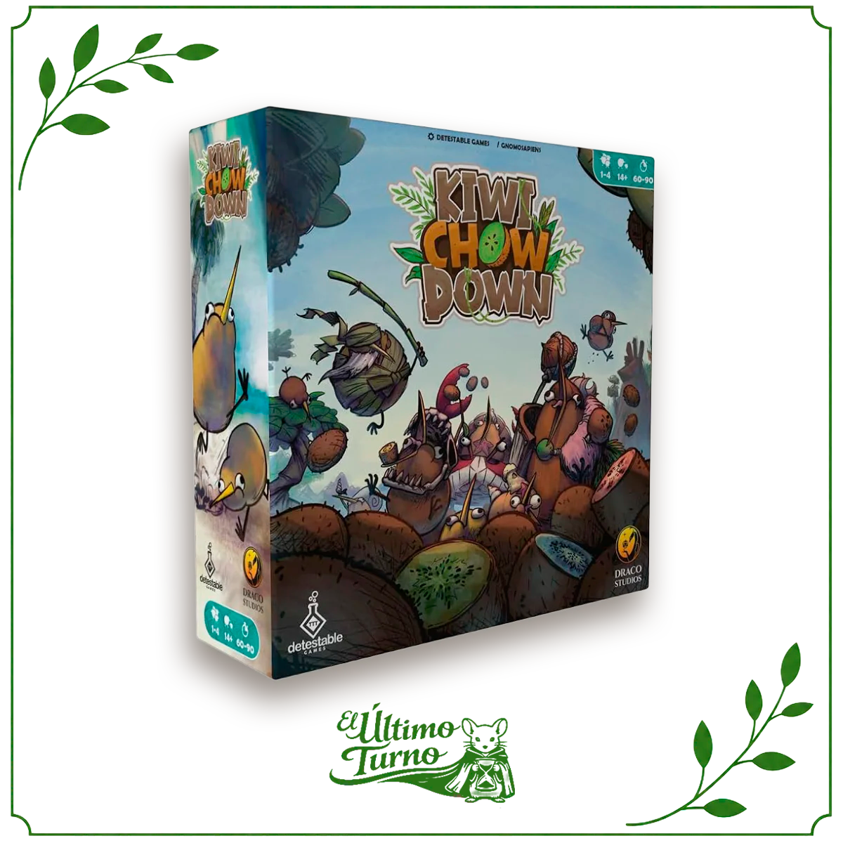 Kiwi Chow Down + Lenguage Pack en español