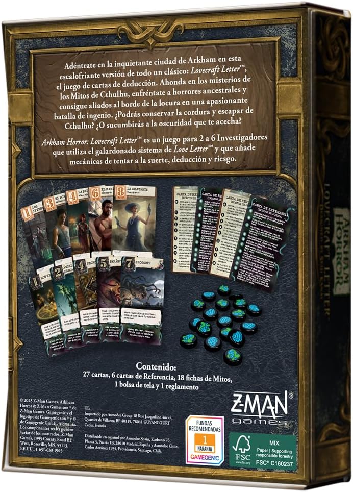 Arkham Horror Lovecraft Letter