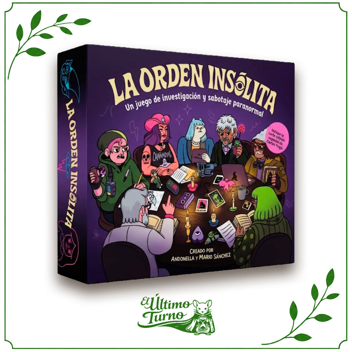 La orden Insólita + carta de Carlos Trejo