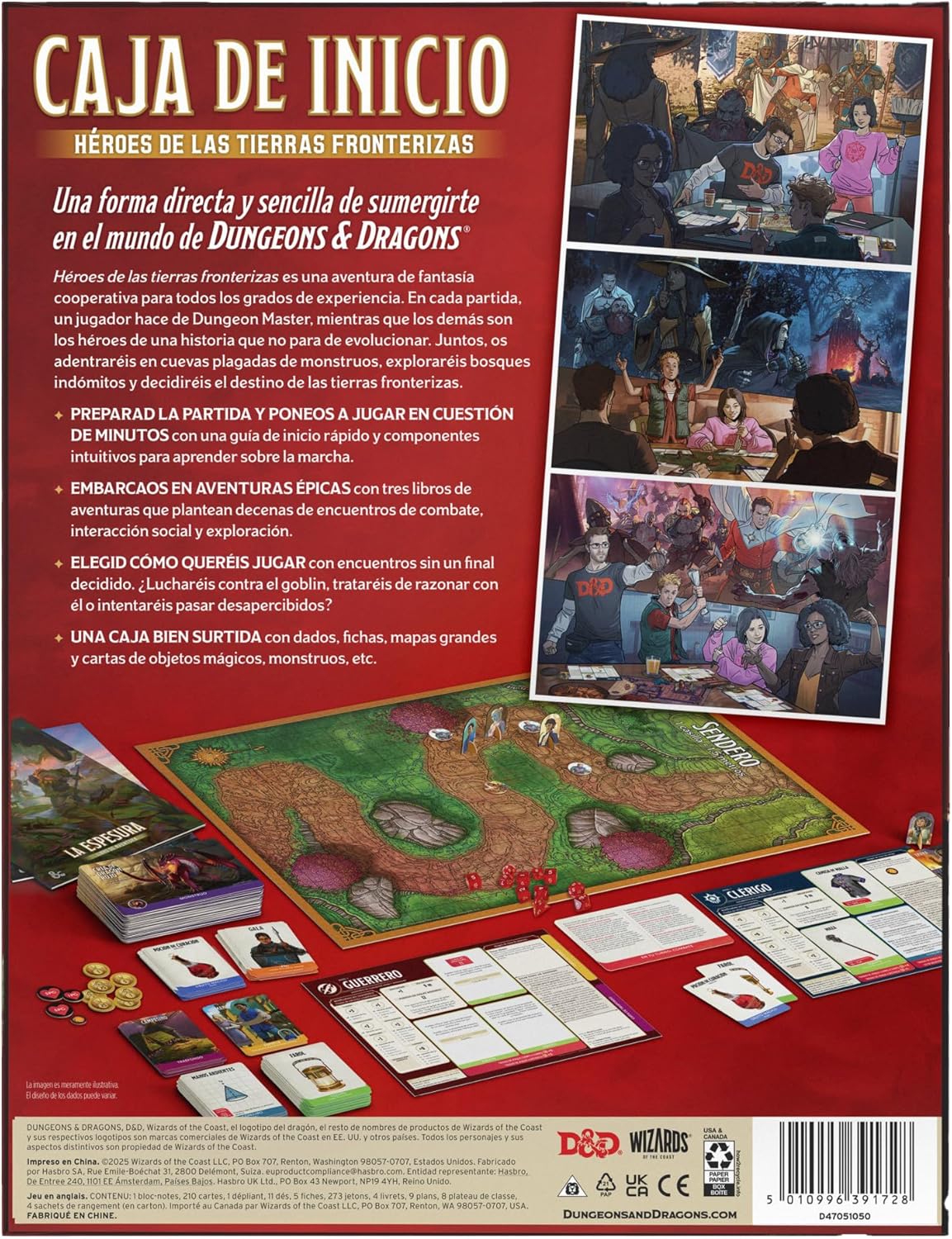 Dungeons & Dragons Caja de Inicio - Héroes de las Tierras Fronterizas