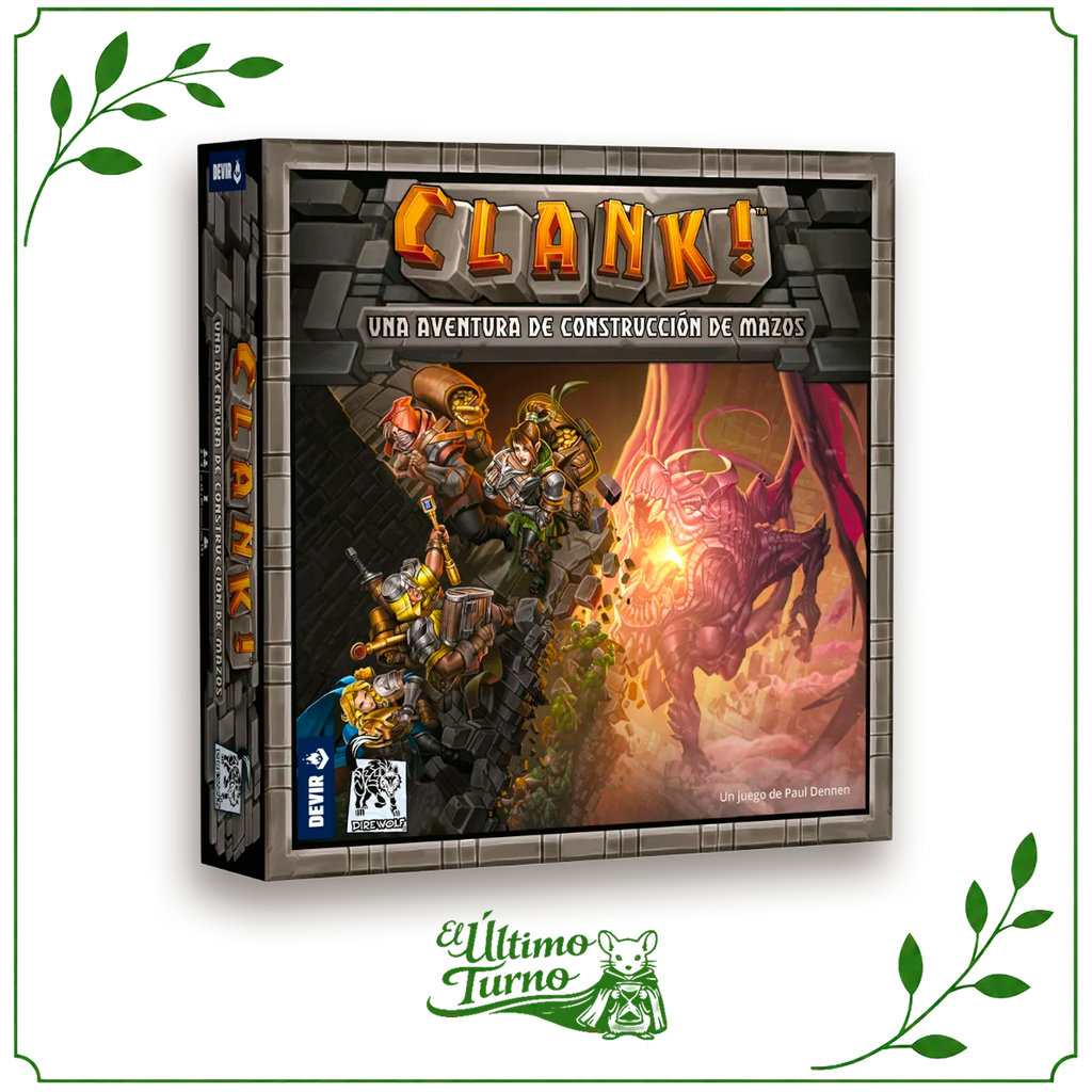 Clank! una aventura de construcción de mazos