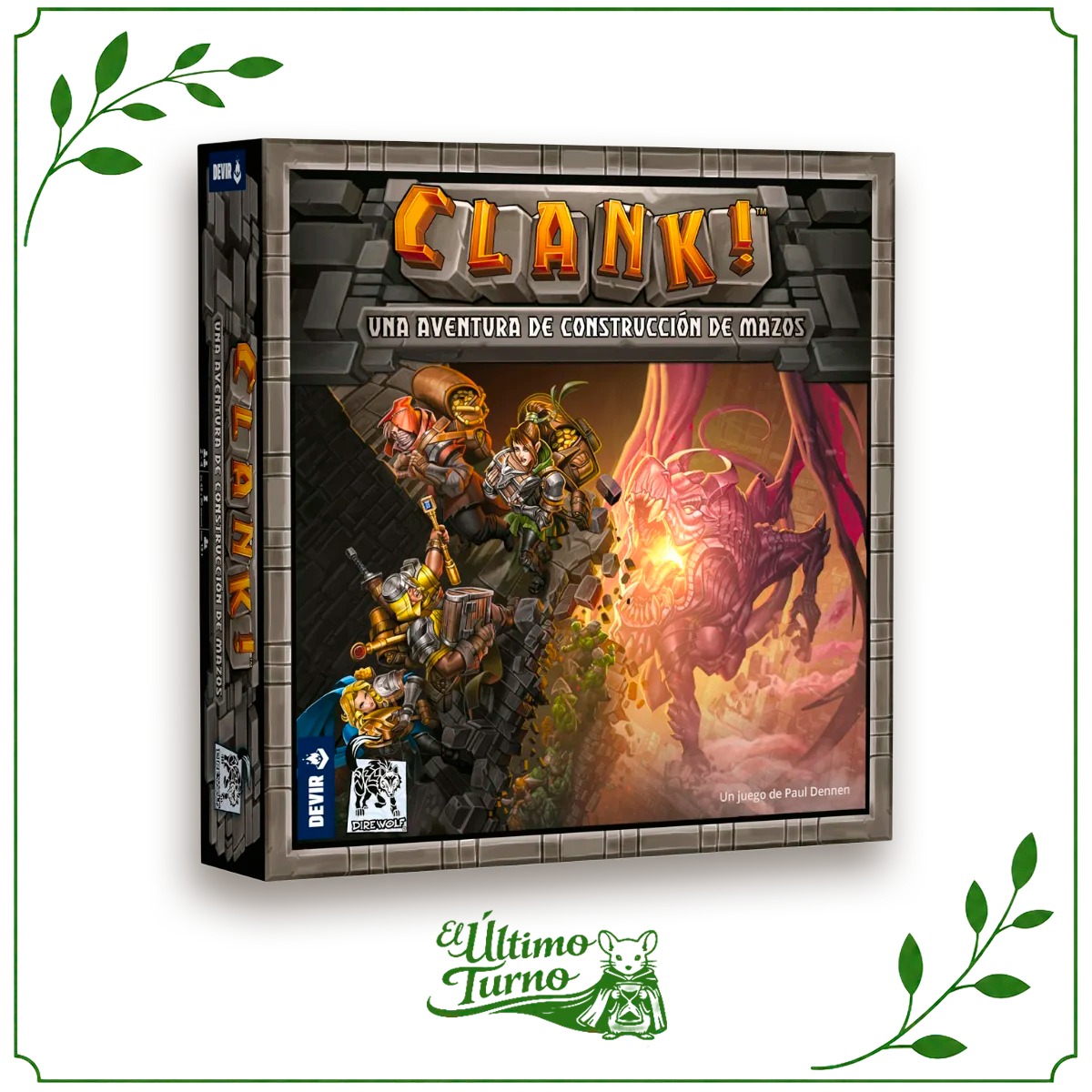 Clank! una aventura de construcción de mazos