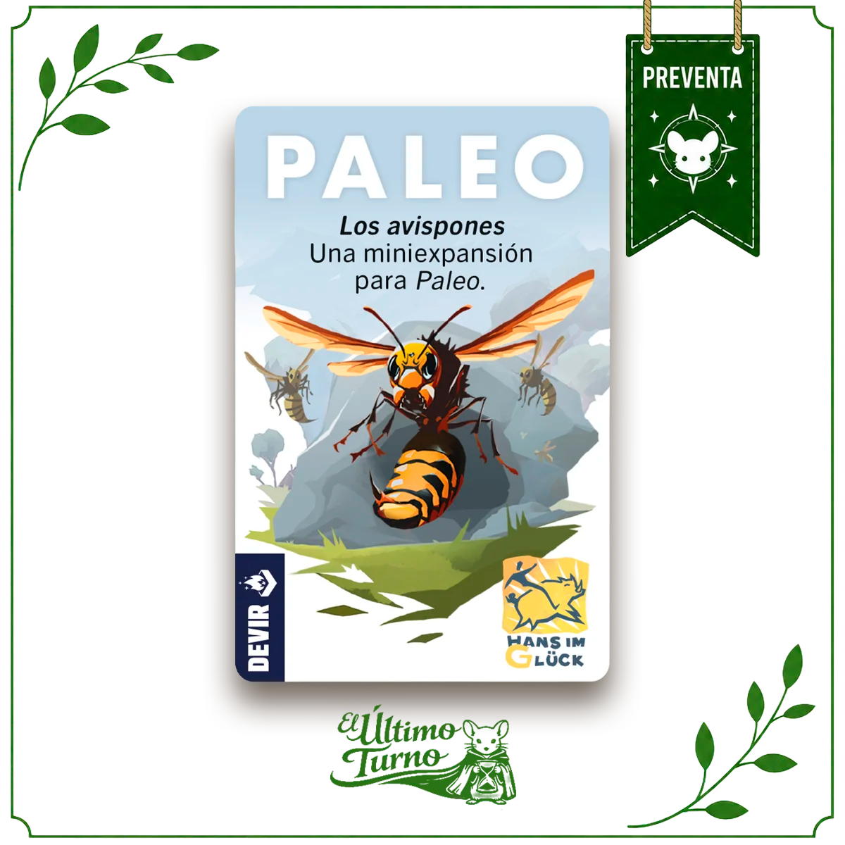 Preventa Paleo Los Avispones - Mini Expansión