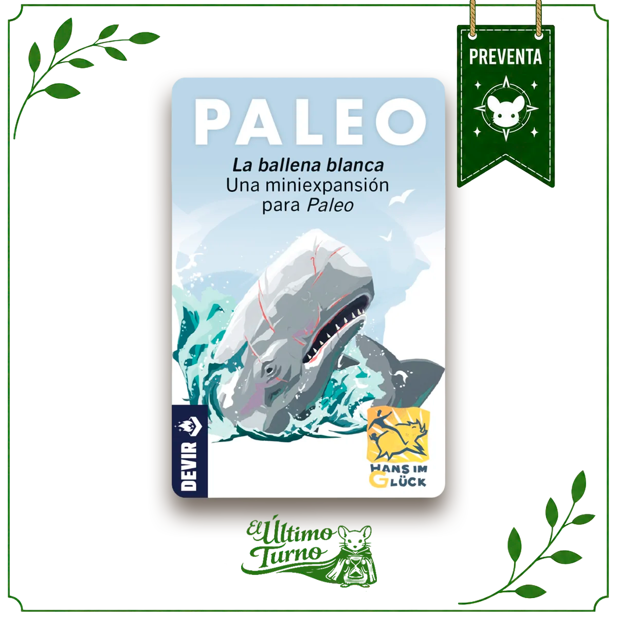 Preventa Paleo La Ballena Blanca - Mini Expansión