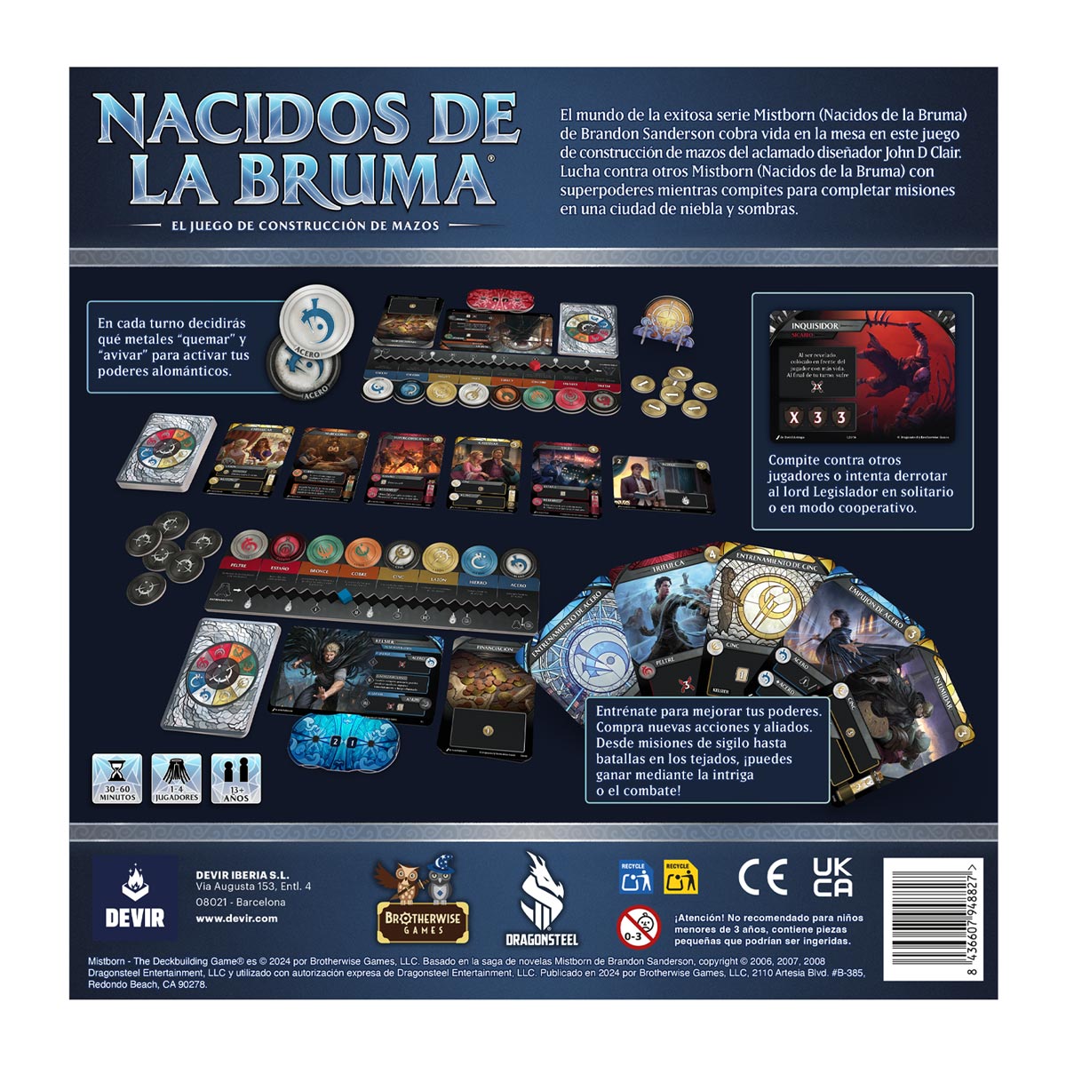 Nacidos de la Bruma: el juego de construcción de mazos