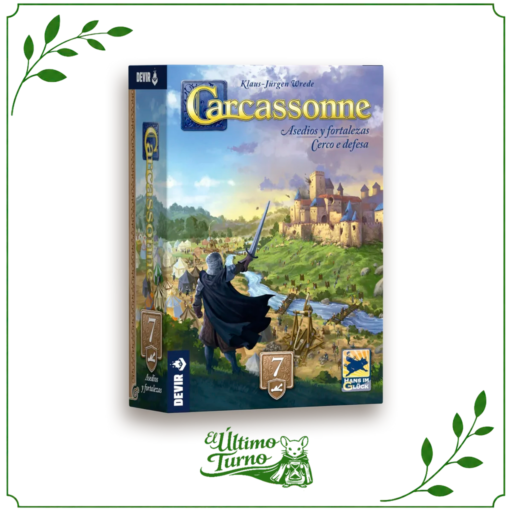 Carcassonne Exp. 7 Asedios y Fortalezas (3ra Edición)