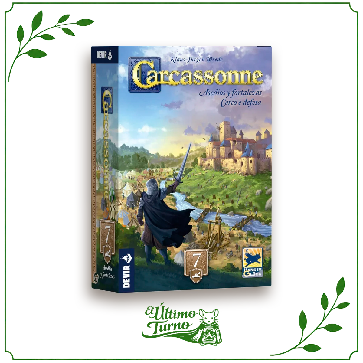 Carcassonne Exp. 7 Asedios y Fortalezas (3ra Edición)