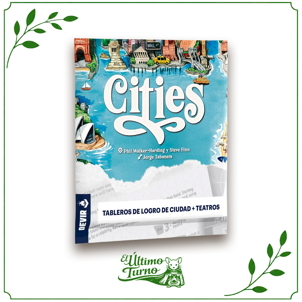 Cities: Expansión - Tableros de logros de ciudad + teatros