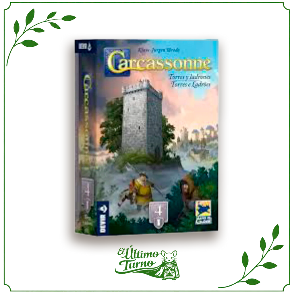 Carcassonne Exp. 4 Torres y Ladrones (3ra Edición)