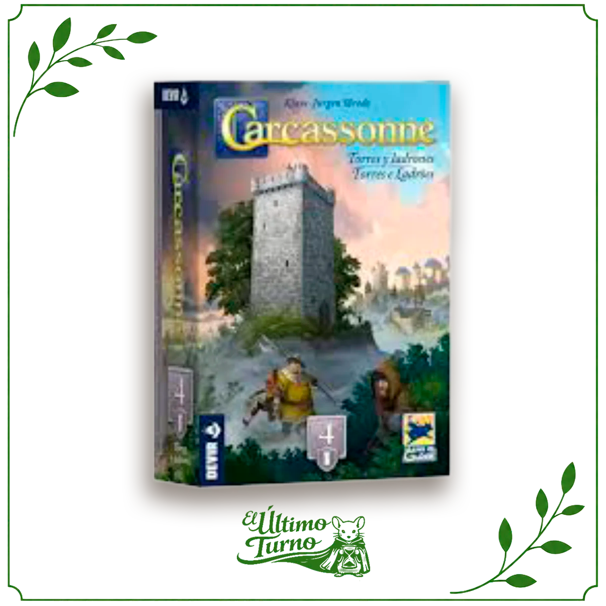 Carcassonne Exp. 4 Torres y Ladrones (3ra Edición)