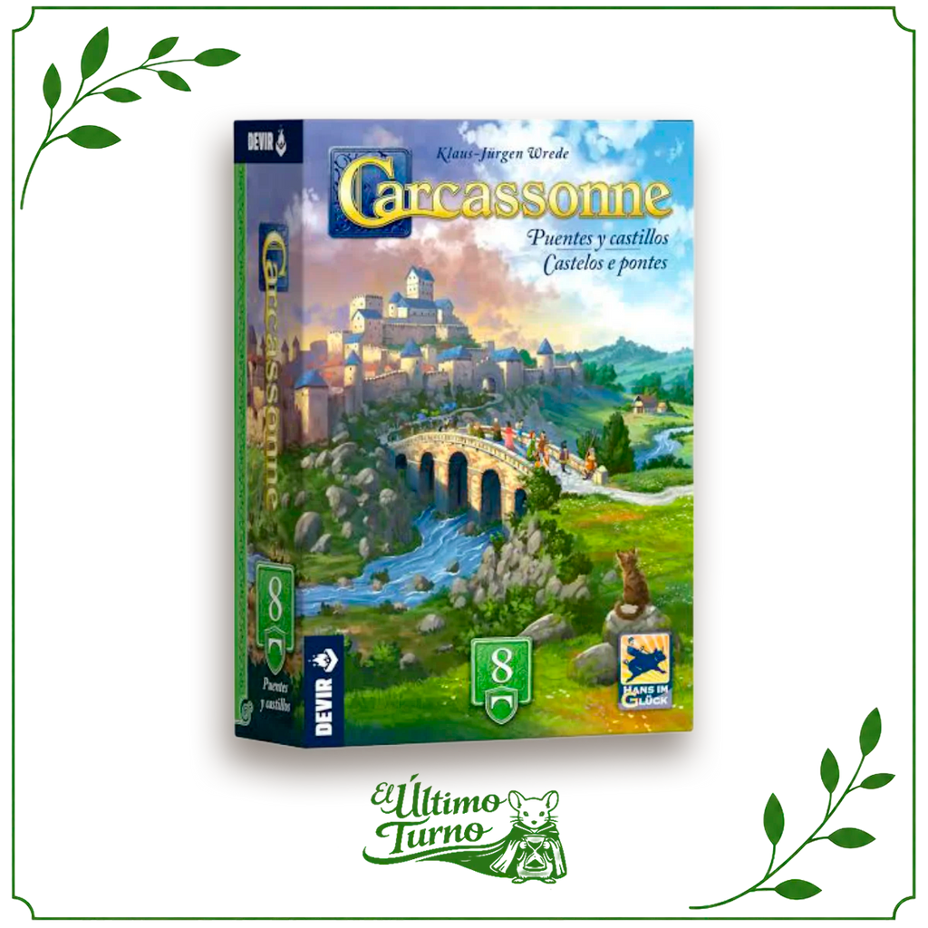 Carcassonne Exp. 8 Puentes y Castillos (3ra Edición)