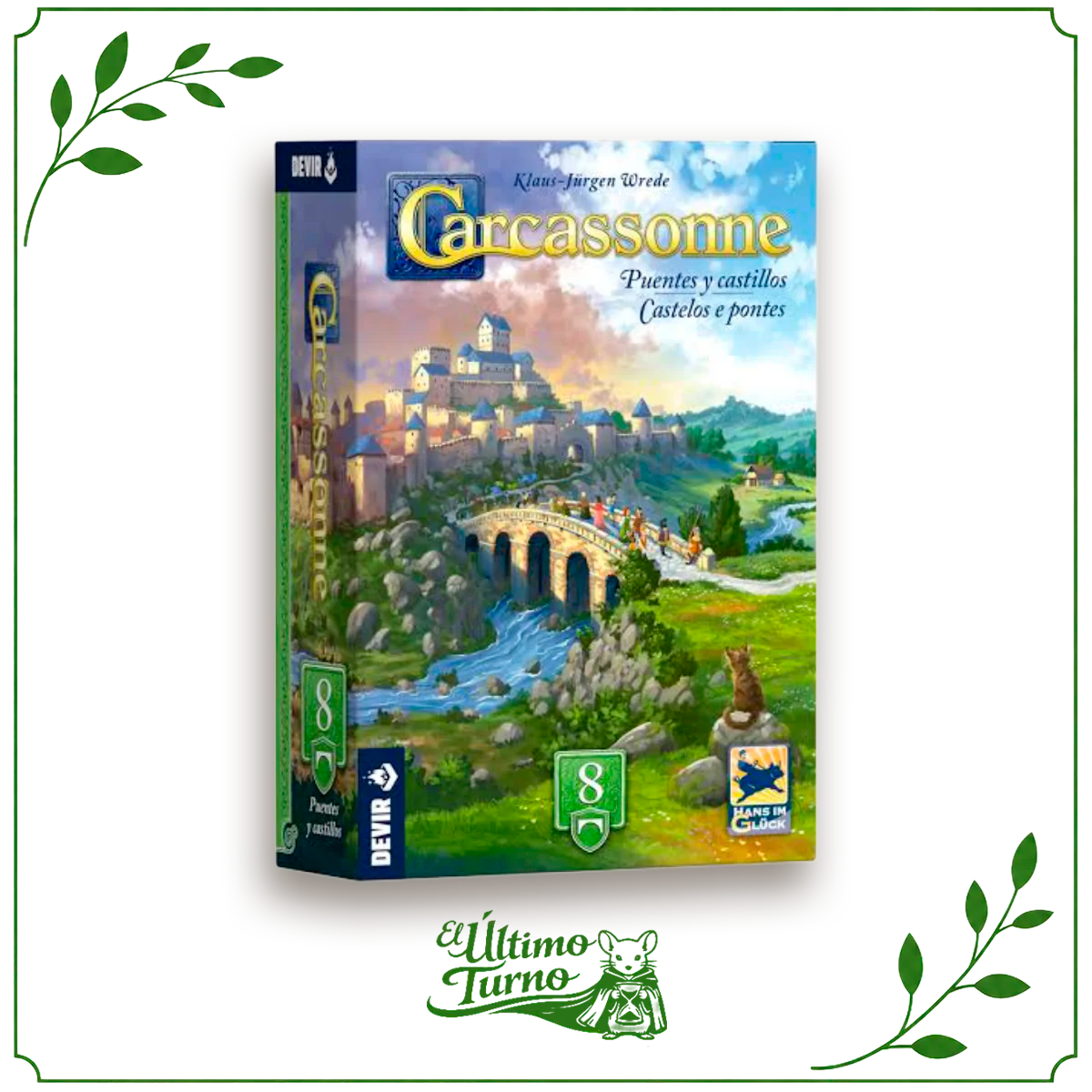 Carcassonne Exp. 8 Puentes y Castillos (3ra Edición)