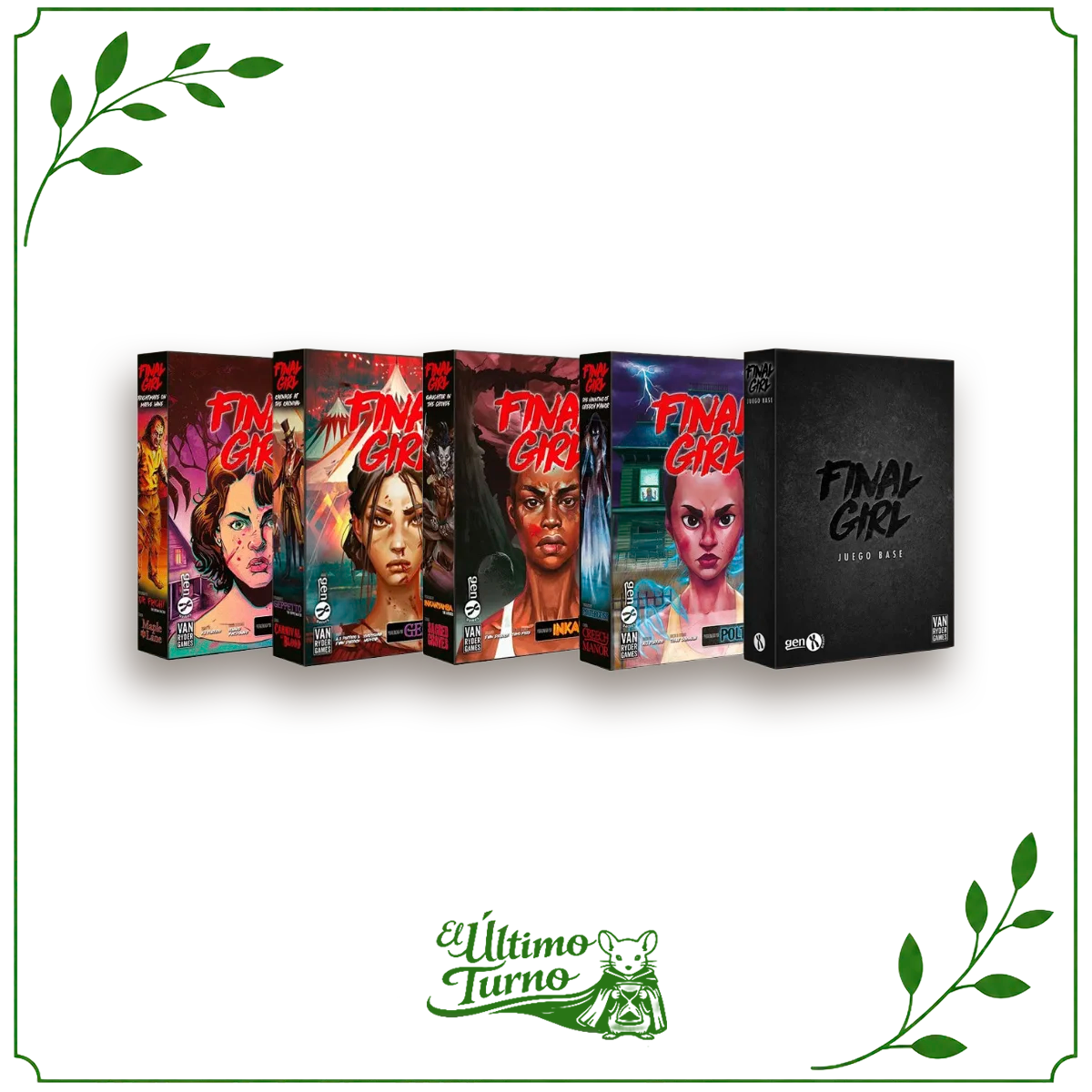 Final Girl Pack de Películas de T1 + Juego base