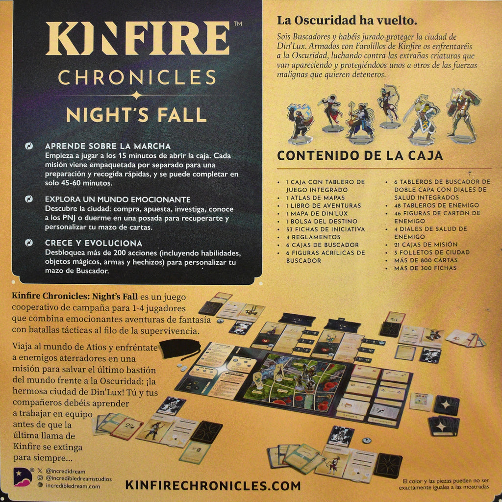 Kinfire Chronicles: Nigth's fall