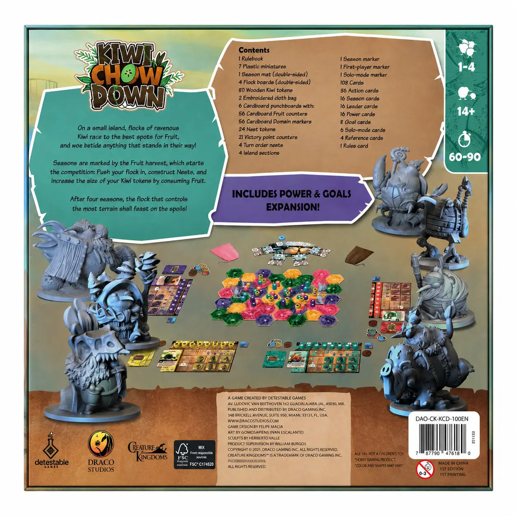 Kiwi Chow Down + Lenguage Pack en español