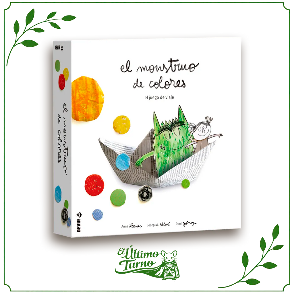 El Monstruo de Colores - El juego de viaje