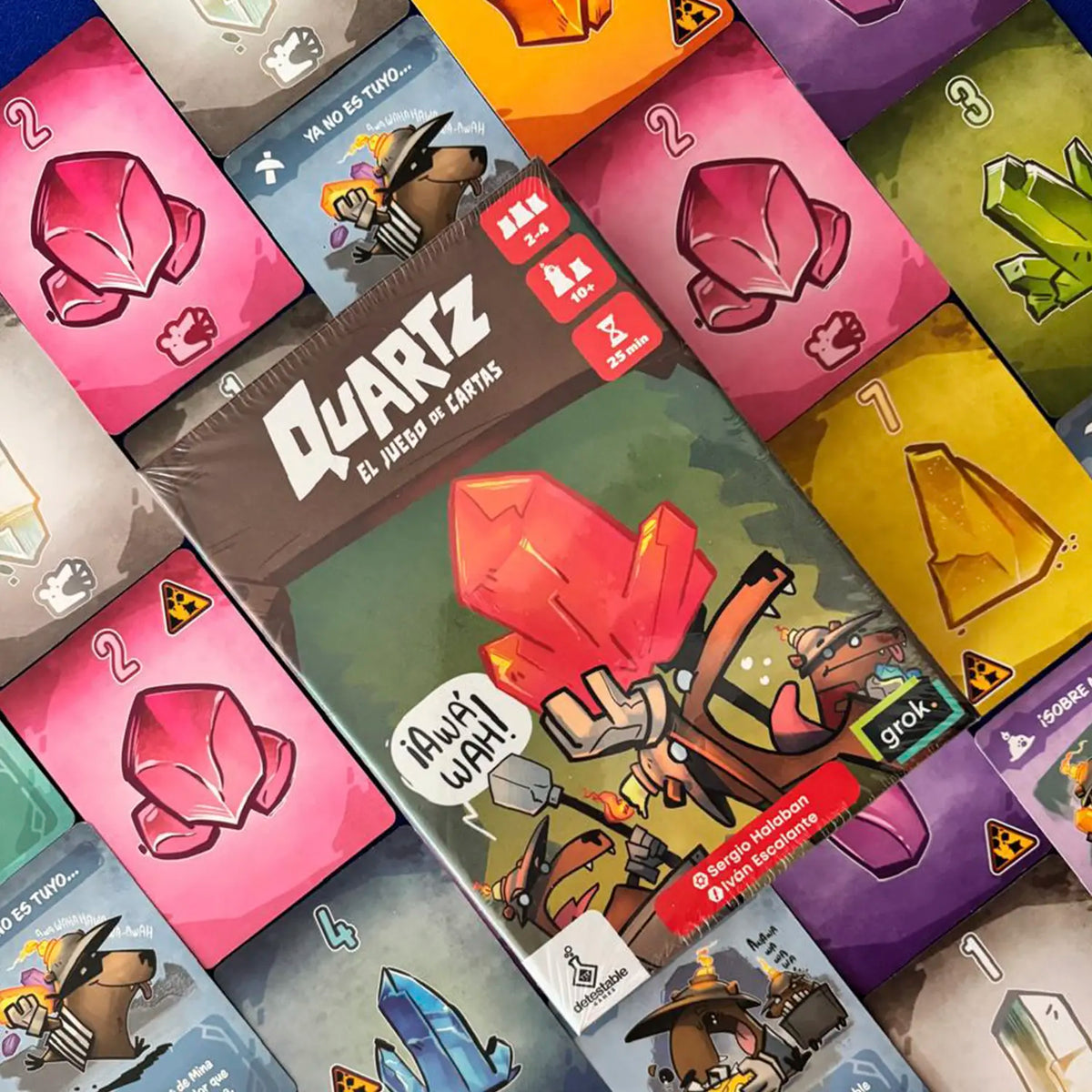 Quartz: el juego de cartas