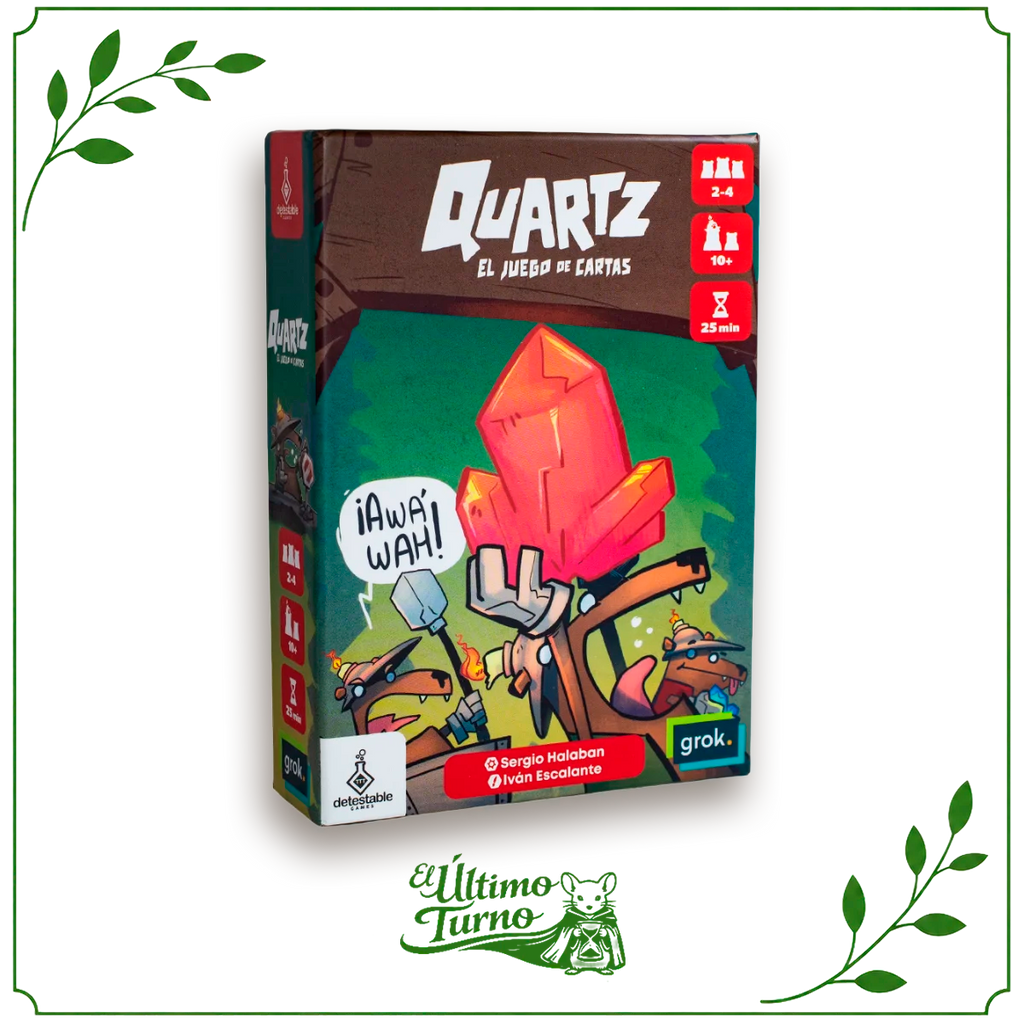 Quartz: el juego de cartas