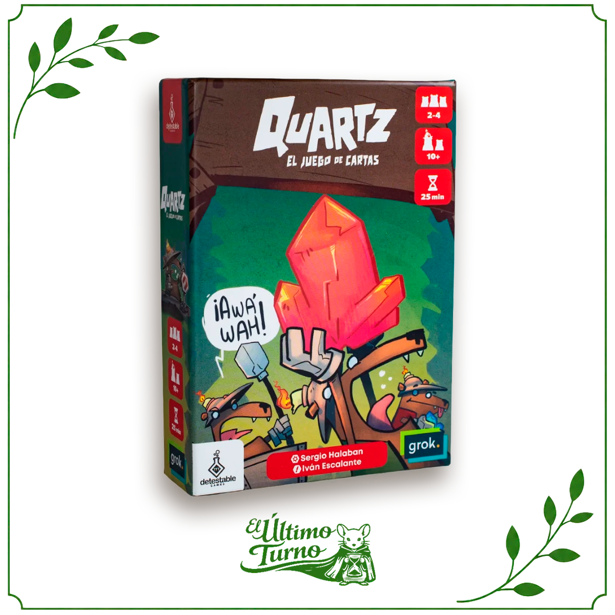 Quartz: el juego de cartas
