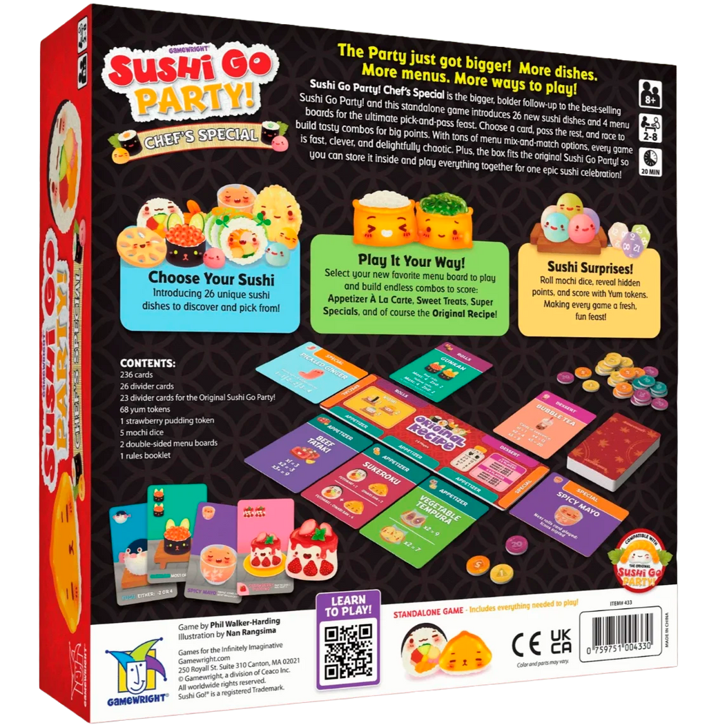 Sushi Go Party! Chef´s Special