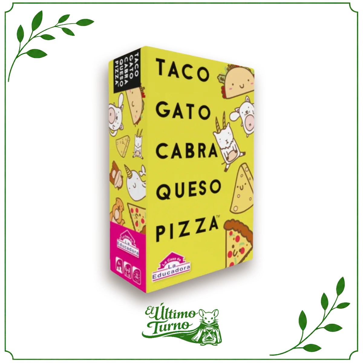 Taco Gato Cabra Queso Pizza