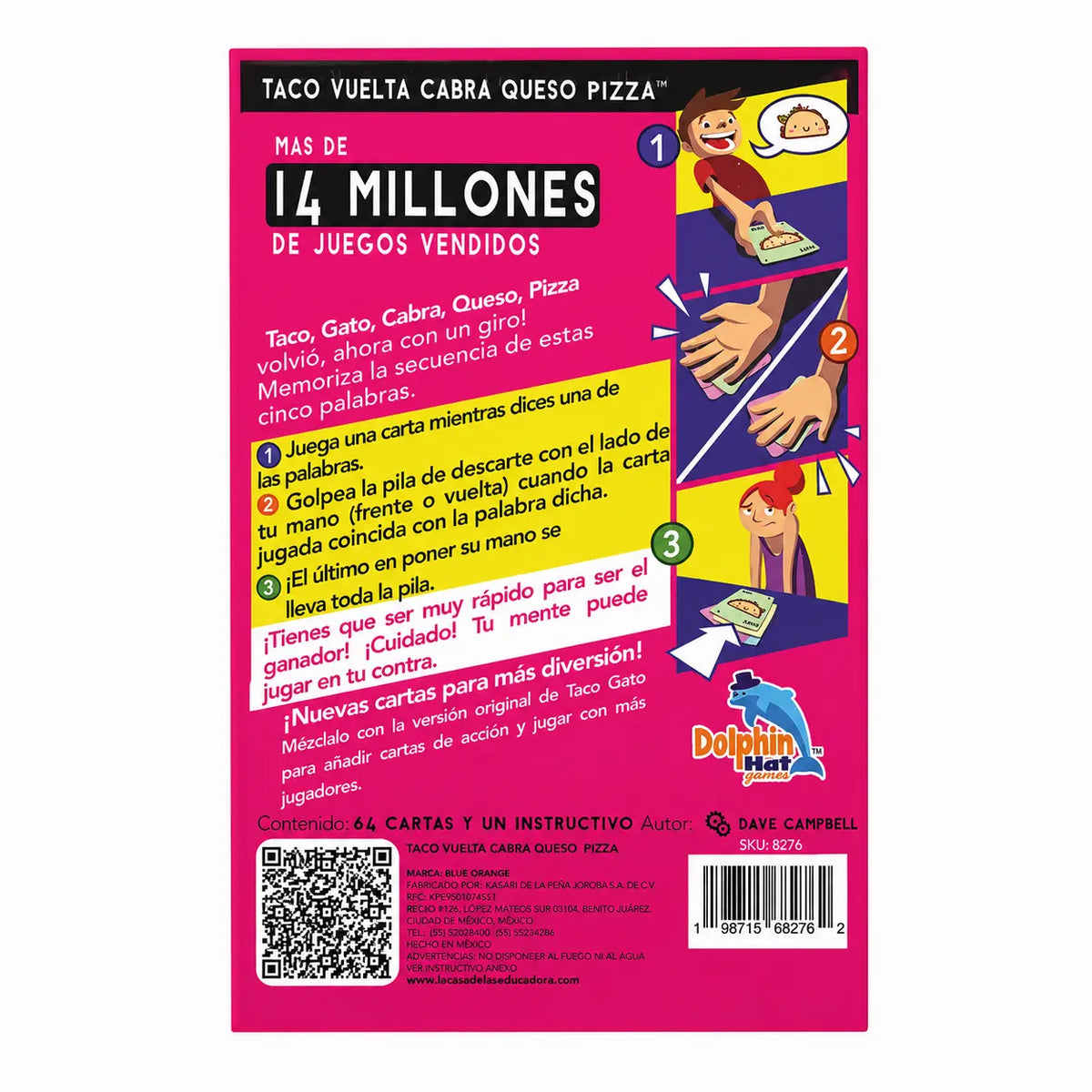Taco Vuelta Cabra Queso Pizza