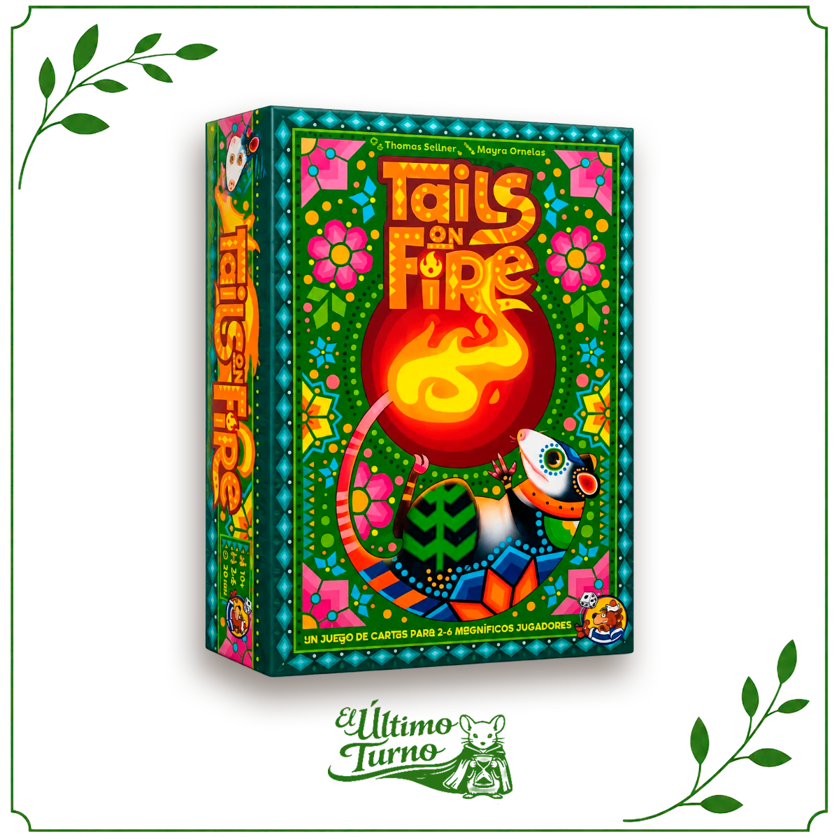 Tails on fire