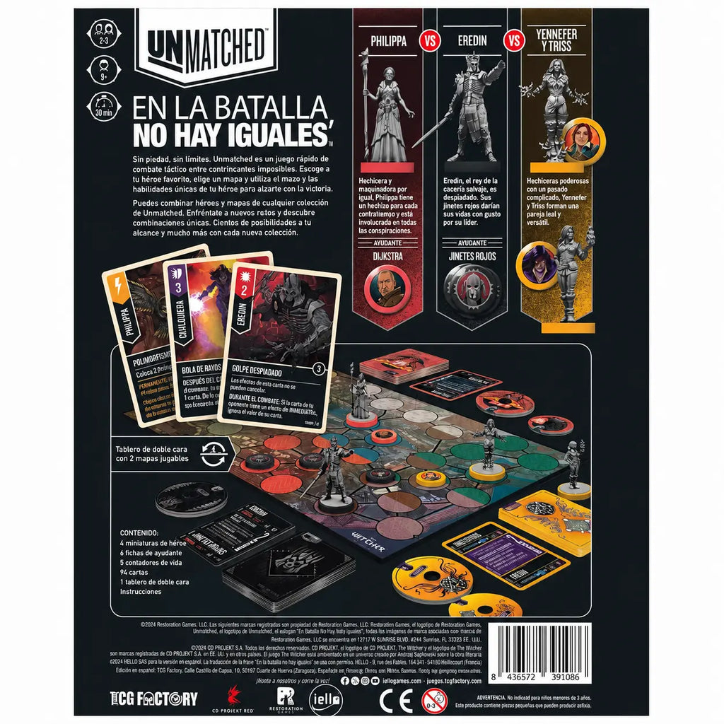 Unmatched: The Witcher Realms Fall