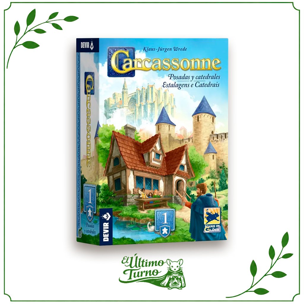 Carcassonne Exp. 1 Posadas y Catedrales (3ra Edición)