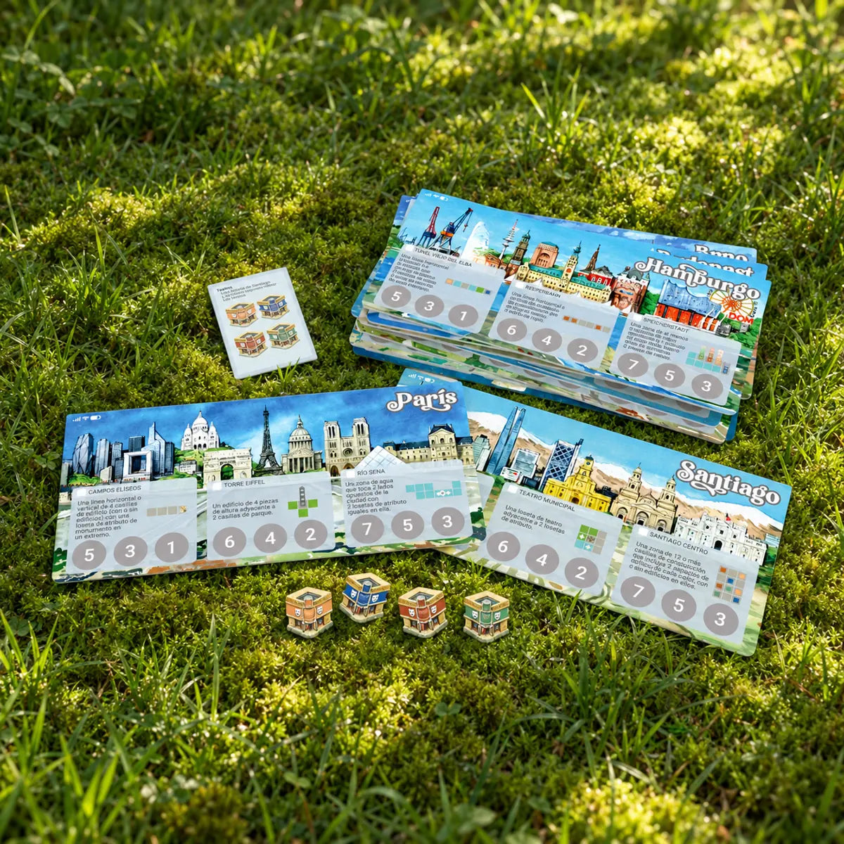 Cities: Expansión - Tableros de logros de ciudad + teatros