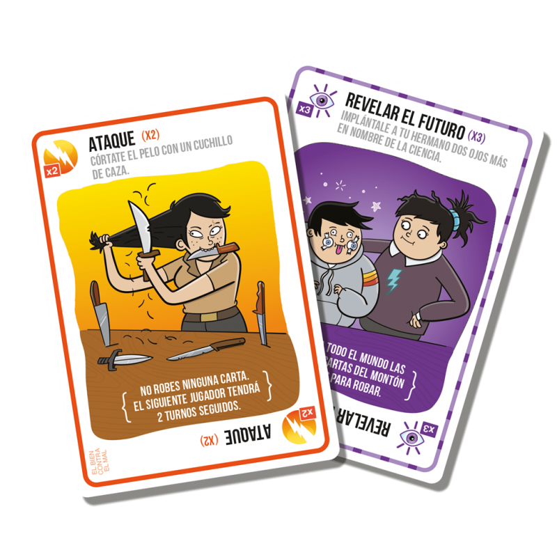 Exploding Kittens: El bien vs el mal