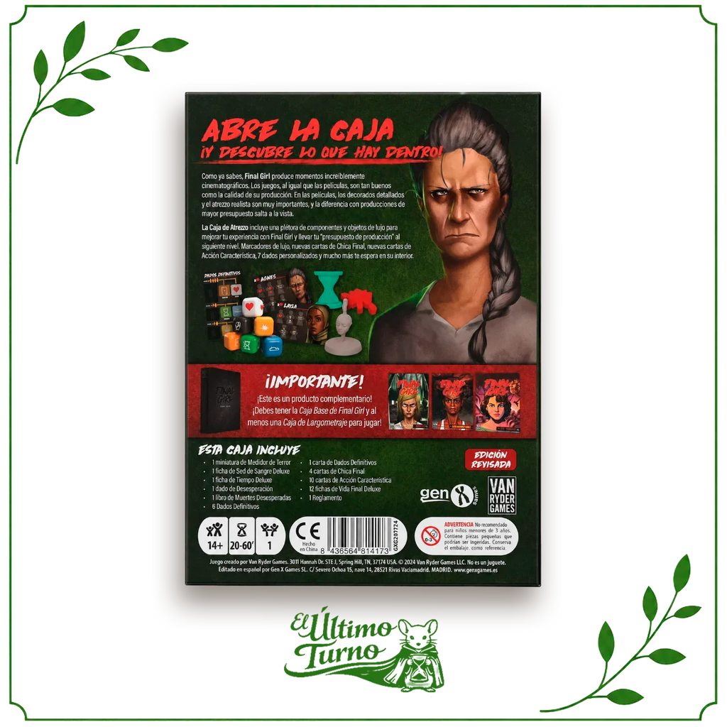 Final Girl T2:  Caja de Atrezo