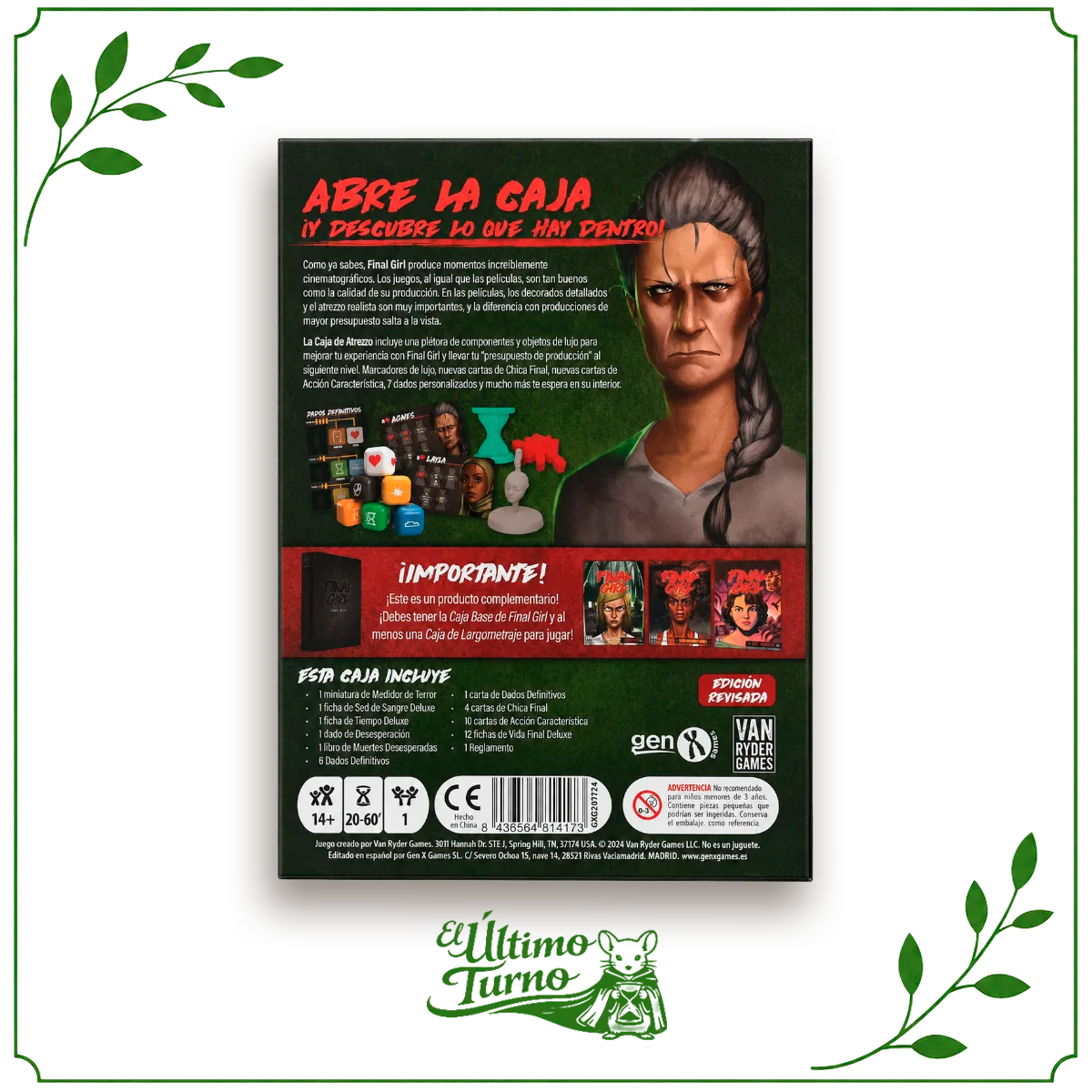 Final Girl T2:  Caja de Atrezo