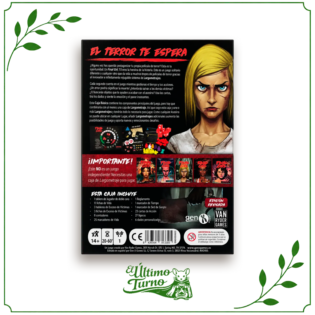 Final Girl Caja Base