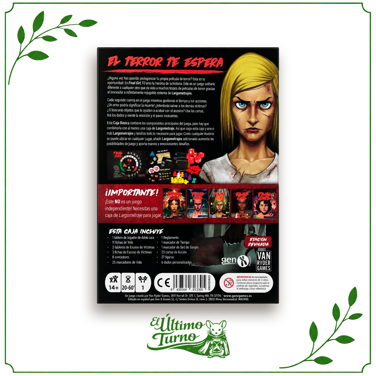 Final Girl Caja Base