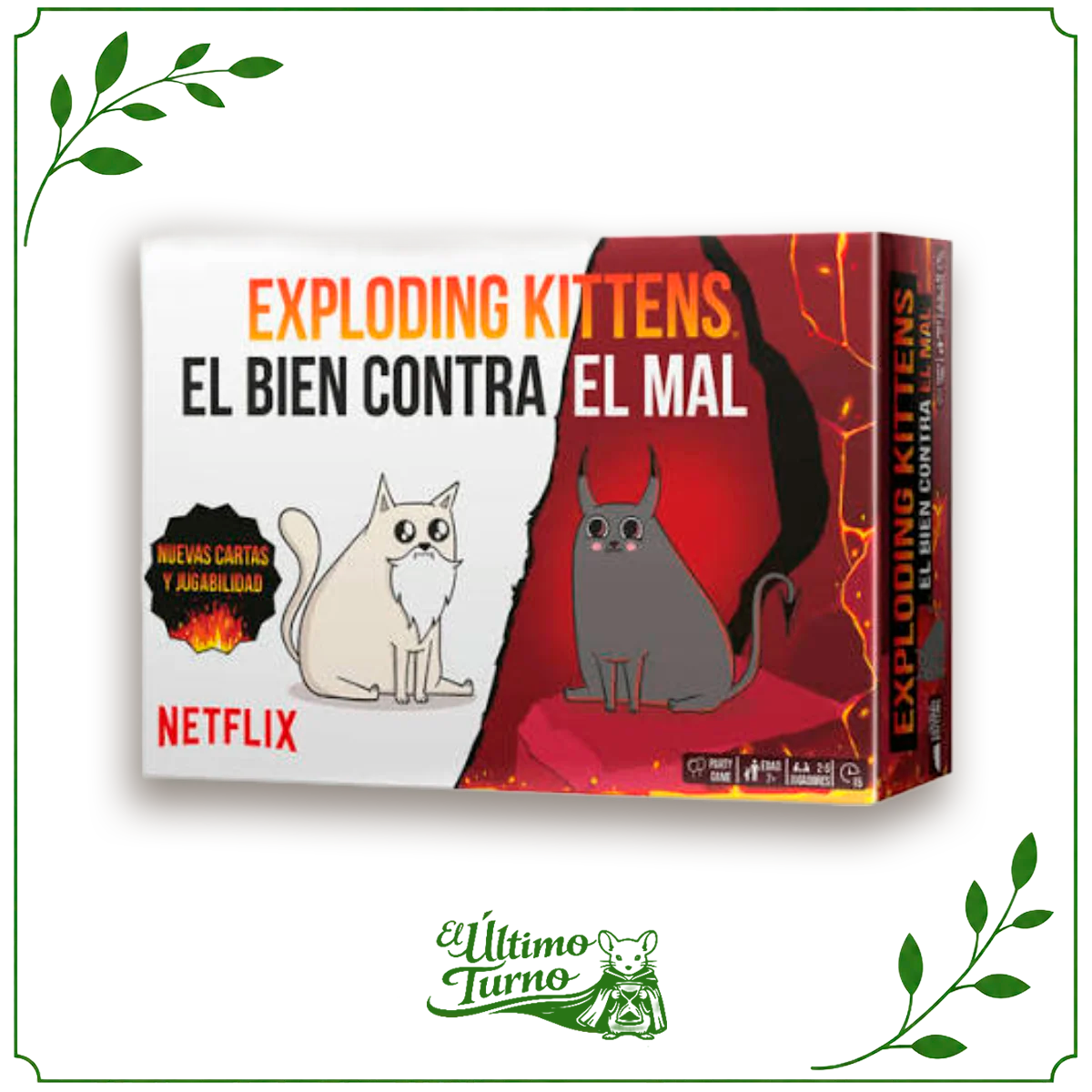 Exploding Kittens: El bien vs el mal