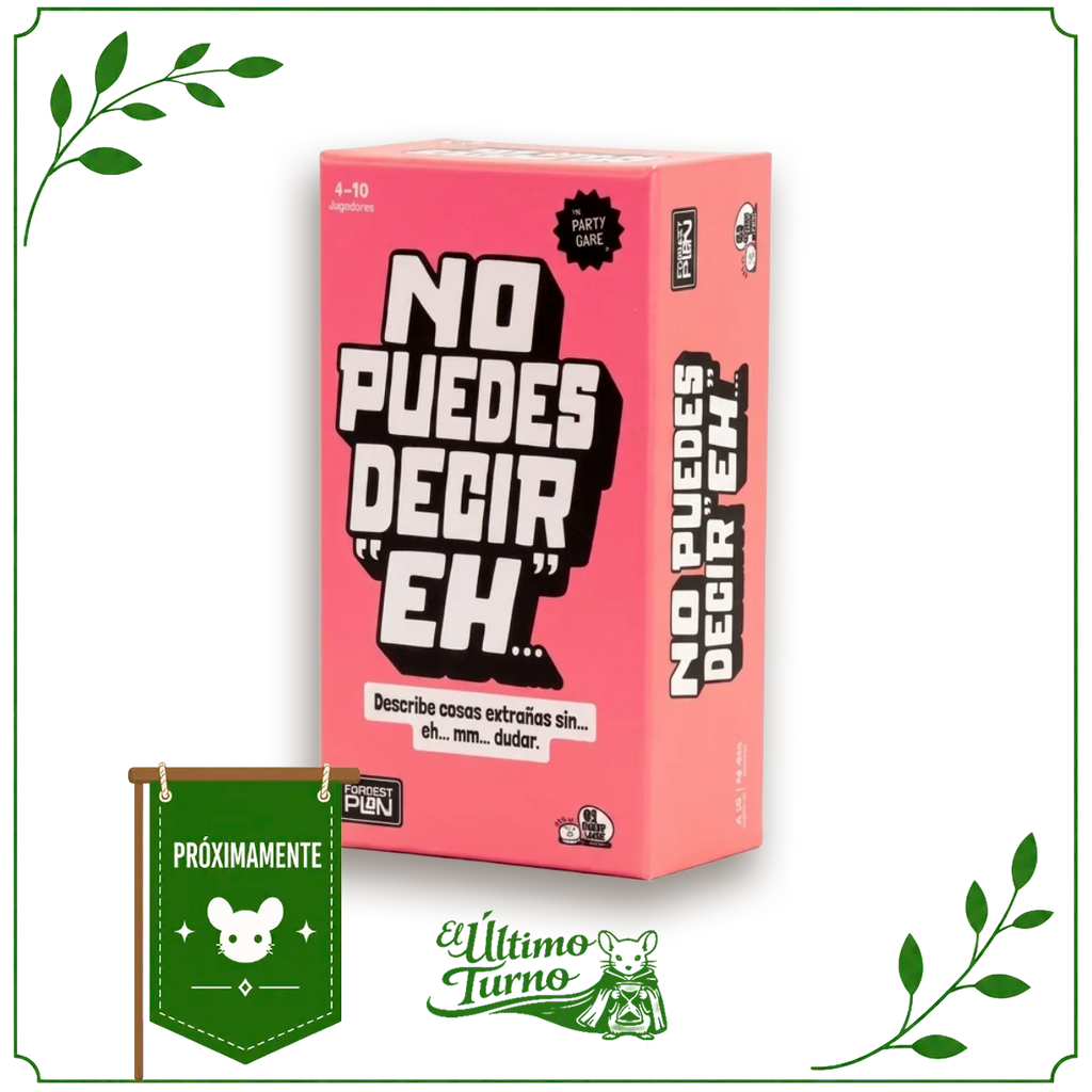 No puedes decir "eh"