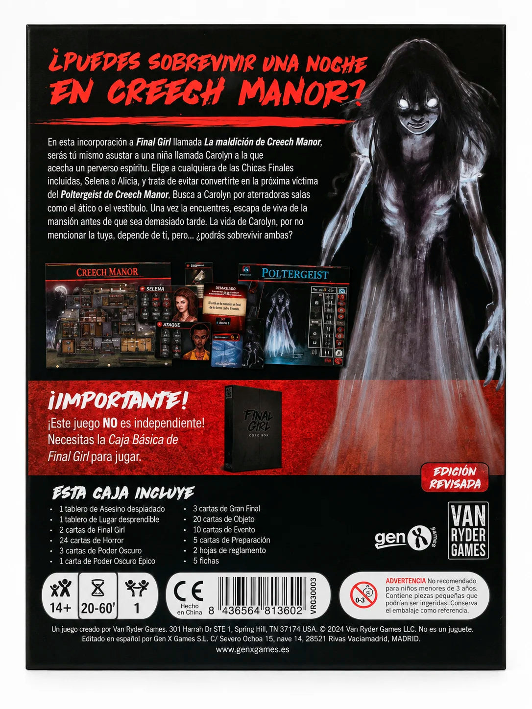 Final Girl T1: The Haunting of Creech Manor- Poltergeist