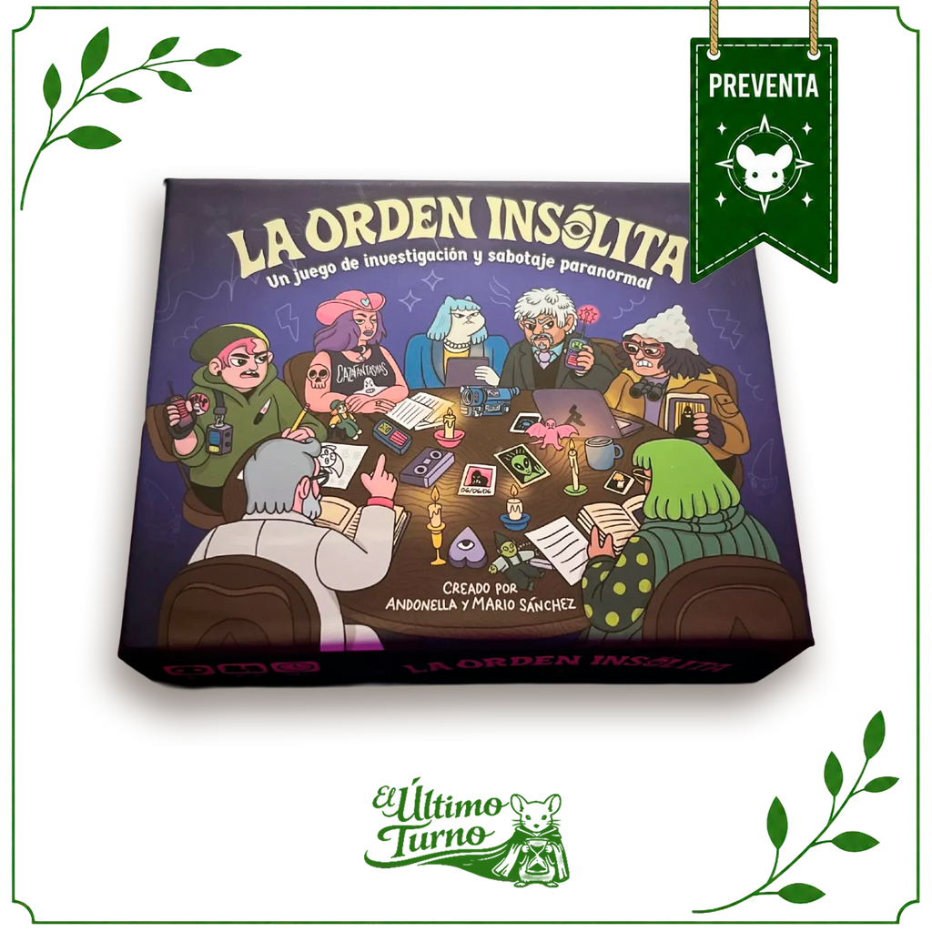 Preventa - La orden Insólita + carta de Carlos Trejo