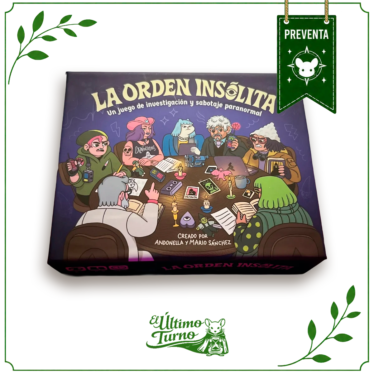 Preventa - La orden Insólita + carta de Carlos Trejo