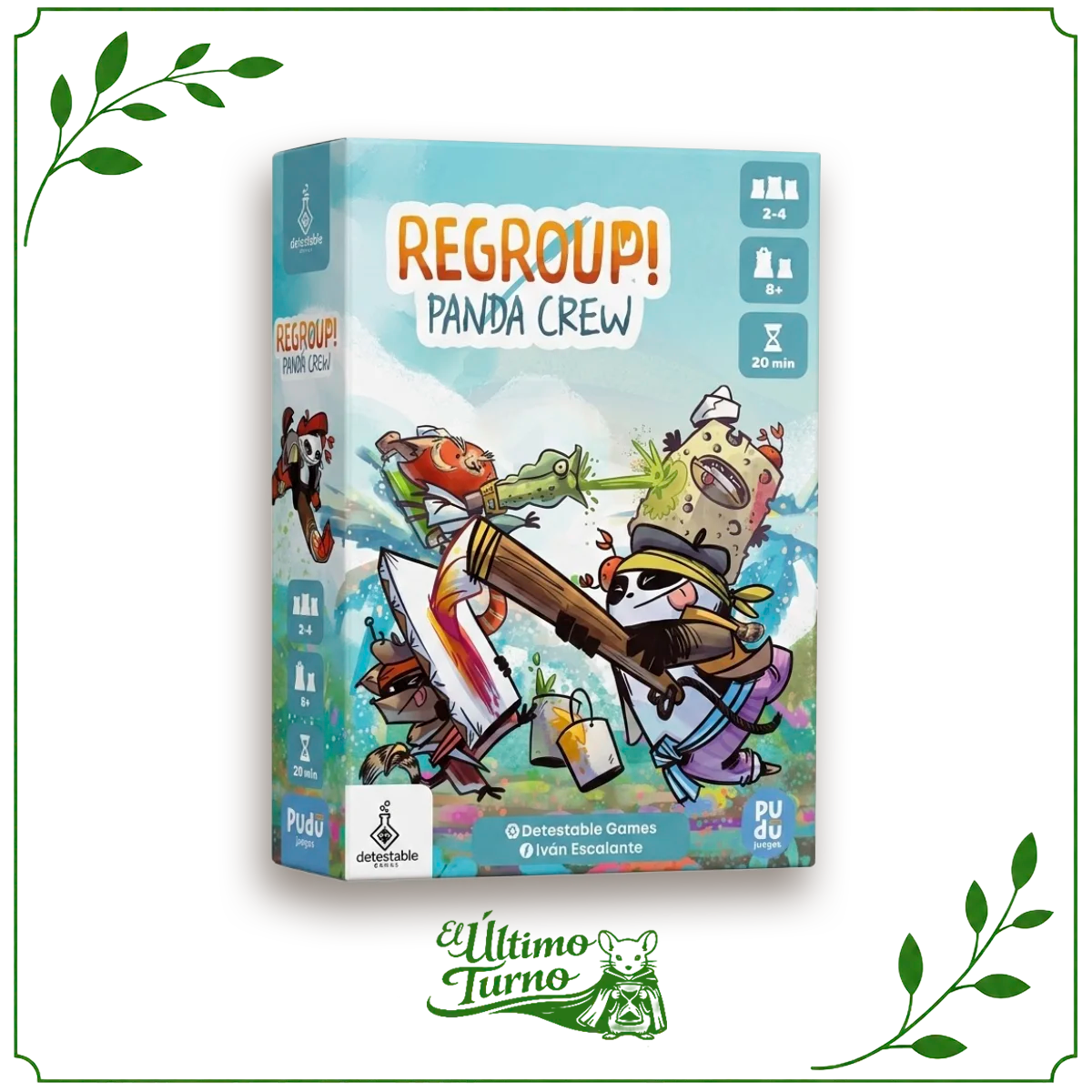 Regroup! Panda Crew