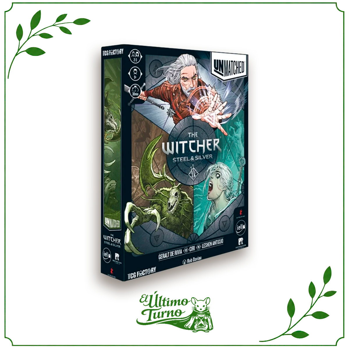 Unmatched: The Witcher Steel & Silver