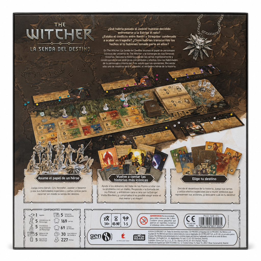 The Witcher la Senda del Destino Deluxe